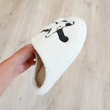 Nordic Peace Happy Cat Plush Slippers, view 3