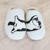 Nordic Peace Happy Cat Plush Slippers, view 5