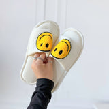 Nordic Peace Happy Face Slides Sandals, view 2