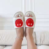 Nordic Peace Happy Face Slides Sandals, view 4