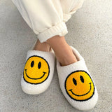 Nordic Peace Happy Face Slippers, view 2