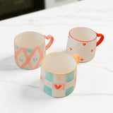 Nordic Peace Happy Hearts Coffee Mug, view 5