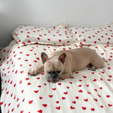 Nordic Peace Love Heart Bedding Set, view 3