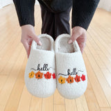 Nordic Peace Hello Fall Slippers, view 2