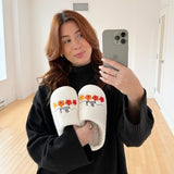 Nordic Peace Hello Fall Slippers, view 5