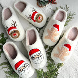 Nordic Peace Joyful Christmas Slippers, view 2