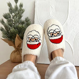 Nordic Peace Joyful Christmas Slippers, view 3
