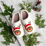 Nordic Peace Joyful Christmas Slippers, view 6