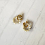 Nordic Peace Jude pearl earrings, view 3
