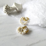 Nordic Peace Jude pearl earrings, view 5