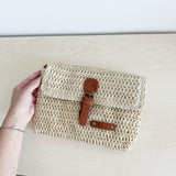 Nordic Peace Julia Straw Crossbody Bag, view 5
