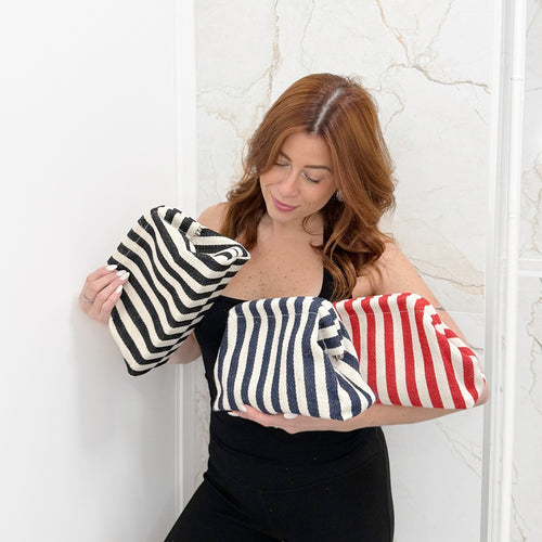 Nordic Peace Julie Classic Striped Handbag