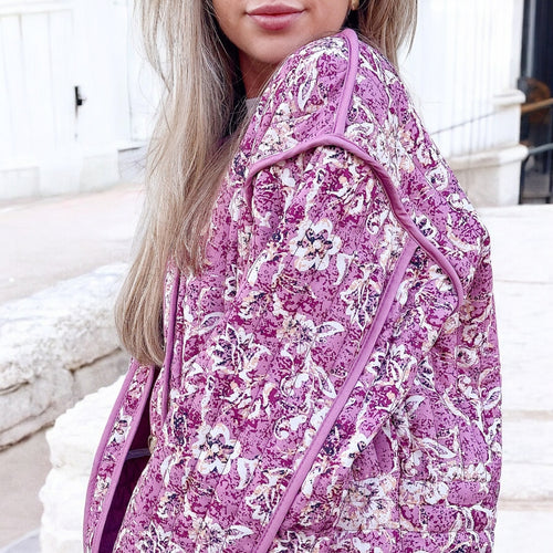 Nordic Peace Layla Floral Quilted Jacket