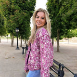 Nordic Peace Layla Floral Quilted Jacket, view 5
