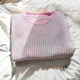 Nordic Peace Lexi Sassy Stripe Matching Set, view 6