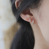 Nordic Peace Lili Minimalist Earrings, view 4