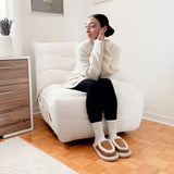 Nordic Peace Lily Cozy Slippers, view 5