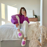 Nordic Peace Limited Edition Happy Face Slippers, view 6