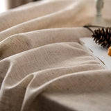 Nordic Peace Natural Linen Tablecloth, view 5