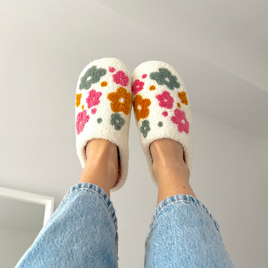 Nordic Peace Livia Flower Slippers