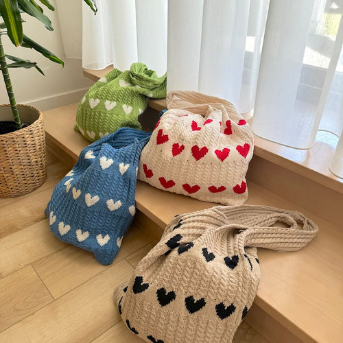 Nordic Peace Lover's Crochet Tote Bag