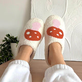 Nordic Peace Lover's Plush Slippers, view 6