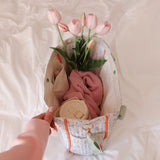 Nordic Peace Luna Floral Tote Bag, view 4