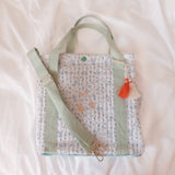 Nordic Peace Luna Floral Tote Bag, view 5