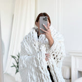 Nordic Peace Luxe Chunky Throw Blanket, view 2