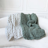 Nordic Peace Luxe Chunky Throw Blanket, view 3