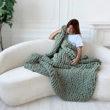Nordic Peace Luxe Chunky Throw Blanket, view 6