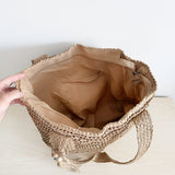 Nordic Peace Maddie Straw Tote Bag, view 4