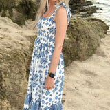 Nordic Peace Mavy Sway Maxi Dress, view 6