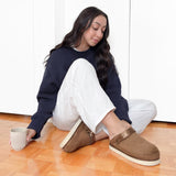 Nordic Peace Mia Suede Platform Clogs, view 2