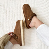 Nordic Peace Mia Suede Platform Clogs, view 3