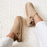 Nordic Peace Mia Suede Platform Clogs, view 4