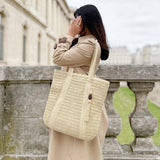 Nordic Peace Mia Woven Tote Bag, view 3