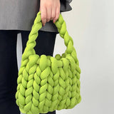 Nordic Peace Mini Chunky Knit Handbag, view 6