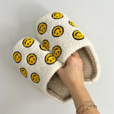 Nordic Peace Mini Happy Face Slides Slippers, view 2