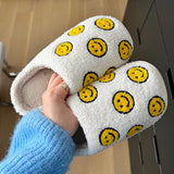 Nordic Peace Mini Happy Face Slides Slippers, view 6