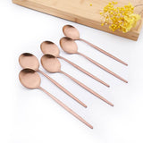 Nordic Peace Modern Rose Flatware Set - 24 Piece, view 6