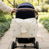 Nordic Peace Mom's Stroller Diaper Tote Bag, view 2