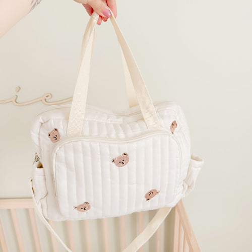 Nordic Peace Multi-Pocket Diaper Shoulder Bag