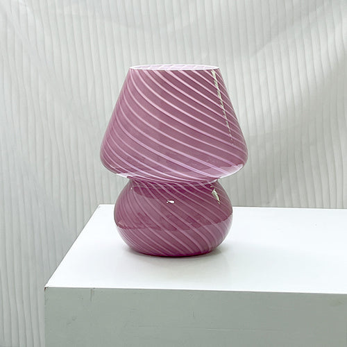Nordic Peace Murano Mushroom Table Lamp