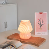 Nordic Peace Murano Mushroom Table Lamp, view 5