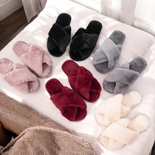 Nordic Peace Nordic Cozy Cross Band Slippers