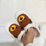Nordic Peace Snuggly Teddy Bear Slippers, view 3