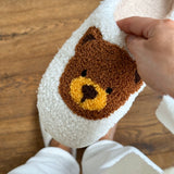 Nordic Peace Snuggly Teddy Bear Slippers, view 6