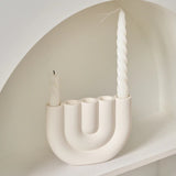 Nordic Peace Nordic Ceramic Candle Holder, view 5