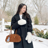 Nordic Peace Nordic Plush Mittens, view 3